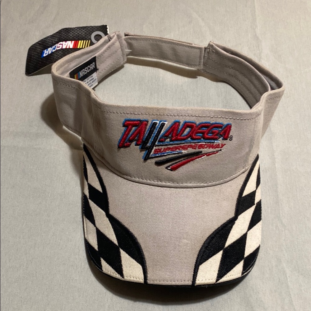 Nascar Gray and Black Racing Hat